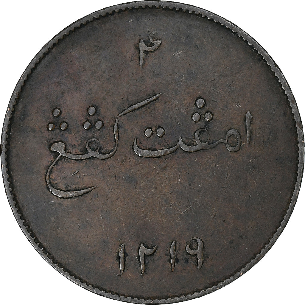 Gran Bretagna, British East Indies, 4 Keping, 1804, Rame, BB, KM:267