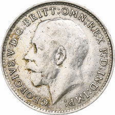 United Kingdom, George V, 3 Pence, 1917, London, Silver, AU(50-53), KM:813