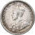 INDIA-BRITISH, George V, 1/4 Rupee, 1918, Calcutta, Silber, SS+, KM:518