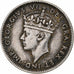 Nowa Fundlandia, George VI, 10 Cents, 1942, Ottawa, Srebro, AU(50-53), KM:20a