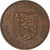 Jersey, Elizabeth II, New Penny, 1980, Llantrisant, Bronze, EF(40-45), KM:30