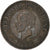 Haiti, Geffrard, 5 Centimes, 1863, Heaton, Brązowy, EF(40-45), KM:39