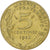 Frankreich, 5 Centimes, Marianne, 1982, Pessac, Aluminum-Bronze, SS
