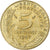 Frankreich, 5 Centimes, Marianne, 1987, Pessac, Aluminum-Bronze, SS+