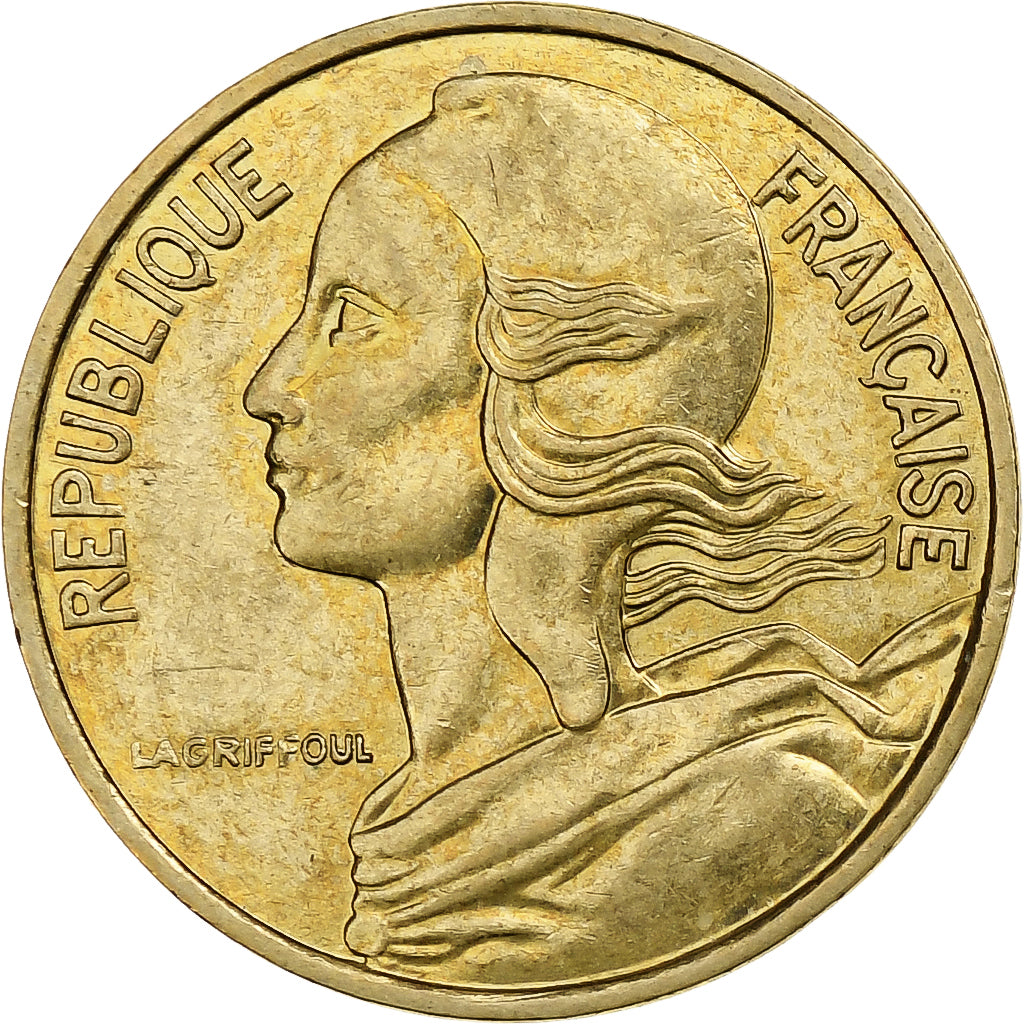 Francia, 5 Centimes, Marianne, 1986, Pessac, Alluminio-bronzo, BB+, Gadoury:175
