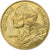 Frankreich, 5 Centimes, Marianne, 1986, Pessac, Aluminum-Bronze, SS+