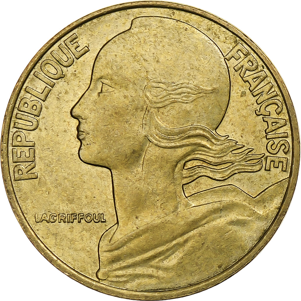 Frankrijk, 5 Centimes, Marianne, 1994, Pessac, Aluminum-Bronze, ZF+