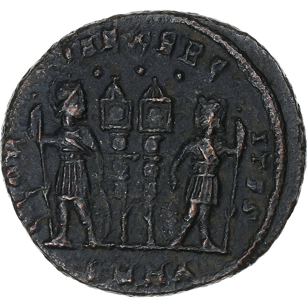 Constantine I, Follis, 307-337, Heraclea, Bronze, EF(40-45), RIC:116