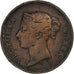 Straits Settlements, Victoria, Cent, 1862, Calcutta, Copper, VF(30-35), KM:6