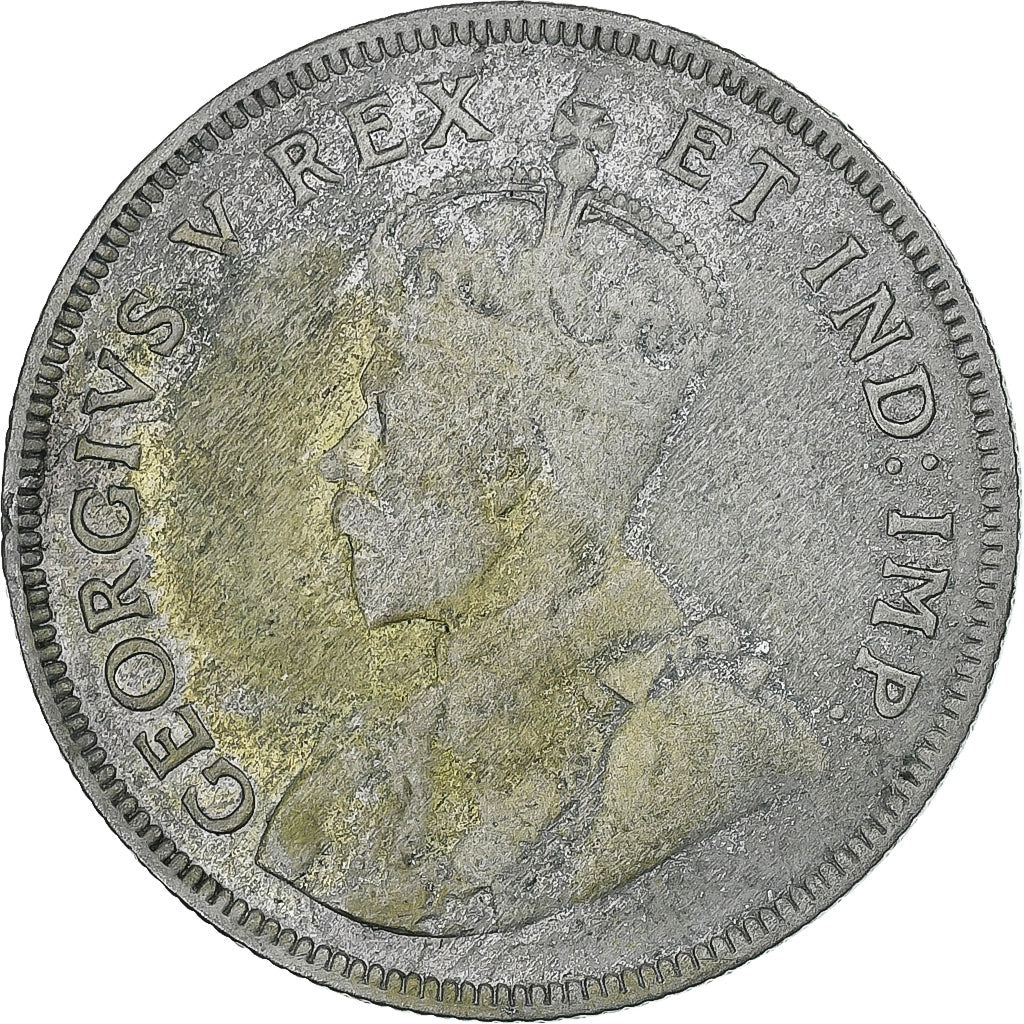 Afrique Orientale, George V, Shilling, 1924, Heaton, Billon, TB+, KM:21
