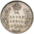 ÍNDIA - BRITÂNICA, Edward VII, 1/4 Rupee, 1905, Calcutta, Prata, EF(40-45)
