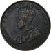 Jersey, George V, 1/12 Shilling, 1923, London, Bronzo, BB, KM:13