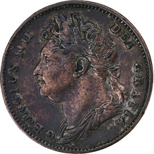 United Kingdom, George IV, Farthing, 1822, London, Copper, VF(30-35), KM:677