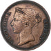 Straits Settlements, Victoria, Cent, 1845, Calcutta, Copper, EF(40-45), KM:3