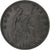Regno Unito, Victoria, 1/2 Penny, 1893, London, Bronzo, BB, KM:754
