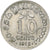 Ceylon, George V, 10 Cents, 1912, London, Silver, AU(50-53), KM:104