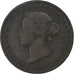 Jersey, Victoria, 1/26 Shilling, 1866, London, Bronze, VF(30-35), KM:4