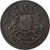 India-British, Bombay Presidency, 1/4 Anna, 1833, Bombay, Copper, VF(30-35)