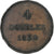 Guernsey, William IV, 4 Doubles, 1830, Soho, Brązowy, VF(30-35), KM:2