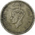 ÍNDIA - BRITÂNICA, George VI, Rupee, 1944, Bombay, Prata, EF(40-45), KM:557