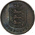 Guernsey, Double, 1830, Soho, Miedź, EF(40-45), KM:1