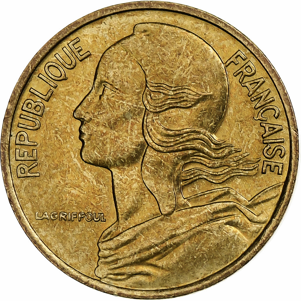 Francia, 5 Centimes, Marianne, 1985, Pessac, Alluminio-bronzo, BB, Gadoury:175