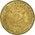 França, 5 Centimes, Marianne, 1989, Pessac, Alumínio-Bronze, EF(40-45)