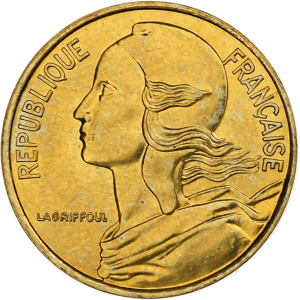 Frankreich, 5 Centimes, Marianne, 1999, Pessac, BU, Aluminum-Bronze, UNZ