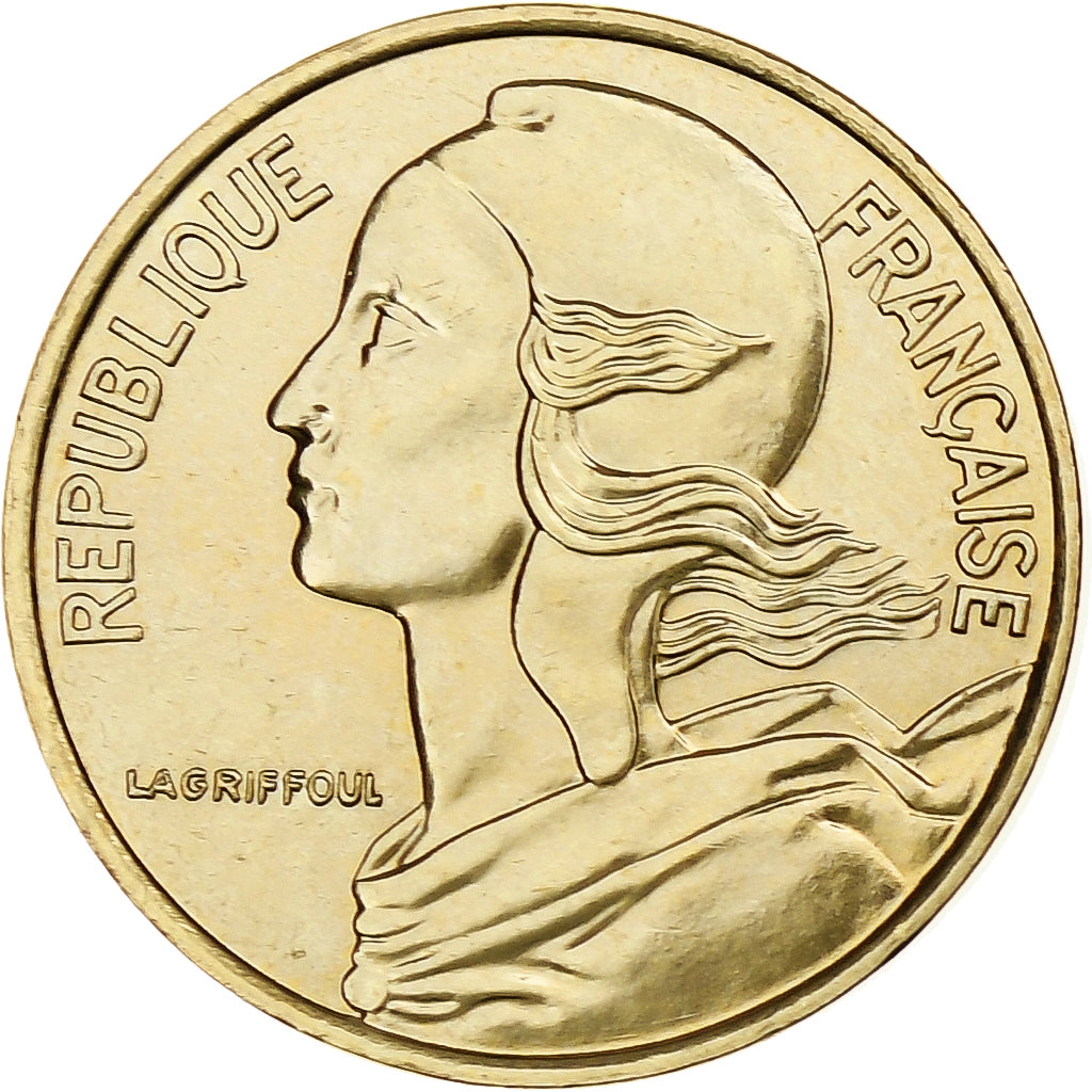 Francia, 5 Centimes, Marianne, 1997, Pessac, BU, Alluminio-bronzo, SPL