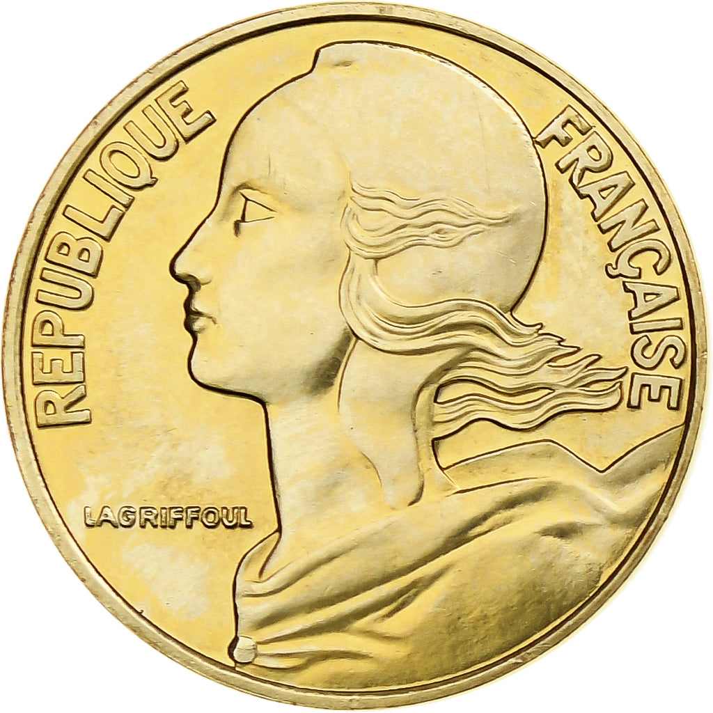 Francia, 5 Centimes, Marianne, 1994, Pessac, BU, Alluminio-bronzo, SPL