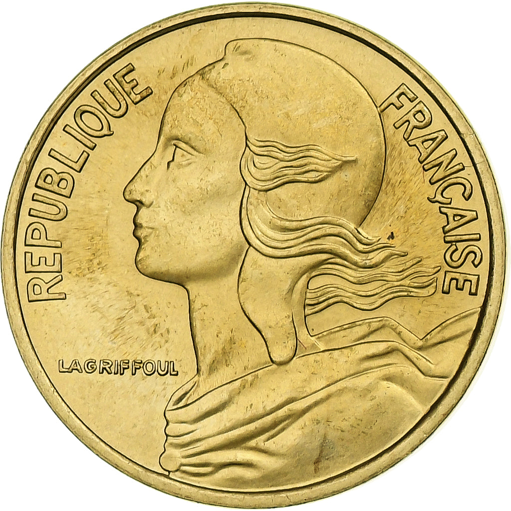 Francia, 5 Centimes, Marianne, 1984, Pessac, Alluminio-bronzo, SPL-