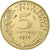 Frankrijk, 5 Centimes, Marianne, 1971, Paris, Aluminum-Bronze, UNC-