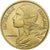 Frankrijk, 5 Centimes, Marianne, 1973, Pessac, Aluminum-Bronze, UNC-