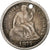 Stati Uniti, Love Token, Seated Liberty, 1875, Argento, Collection Térisse, MB