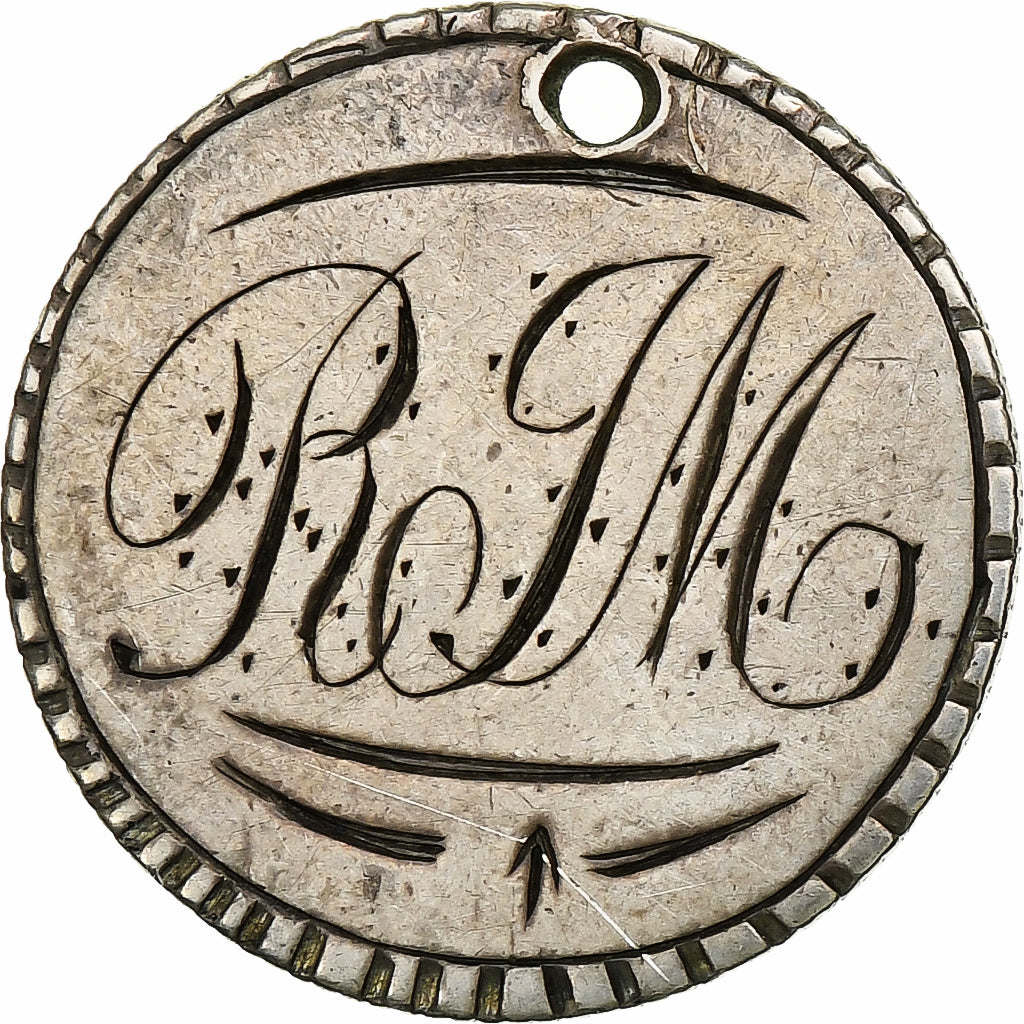 Estados Unidos, Love Token, 1884, Plata, Collection Térisse, MBC