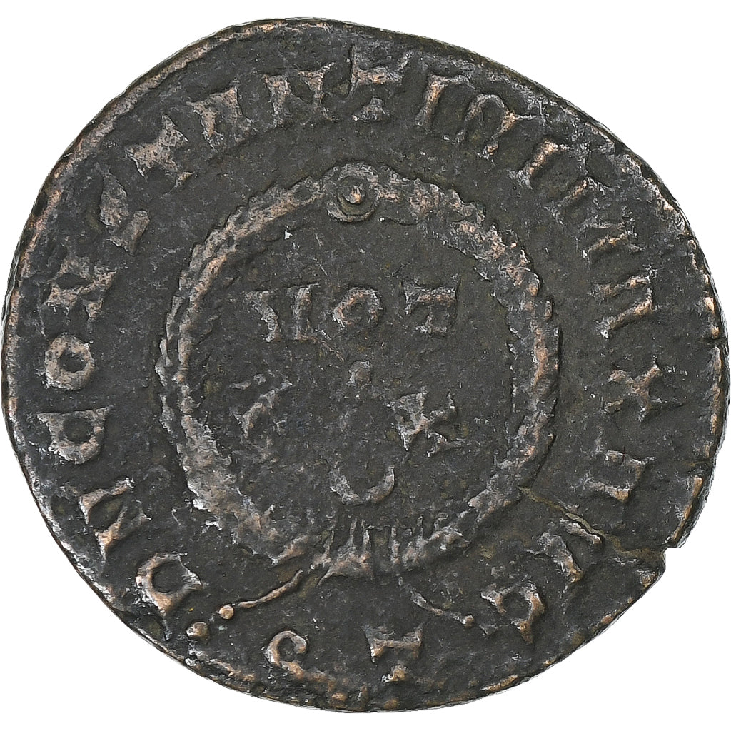 Constantine I, Follis, 322-325, Ticinum, Miedź, VF(30-35), RIC:167