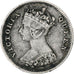 Hong Kong, Victoria, 10 Cents, 1901, London, Silver, EF(40-45), KM:6.3