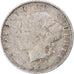 Liberia, 25 Cents, 1906, Heaton, Silver, VF(20-25), KM:8