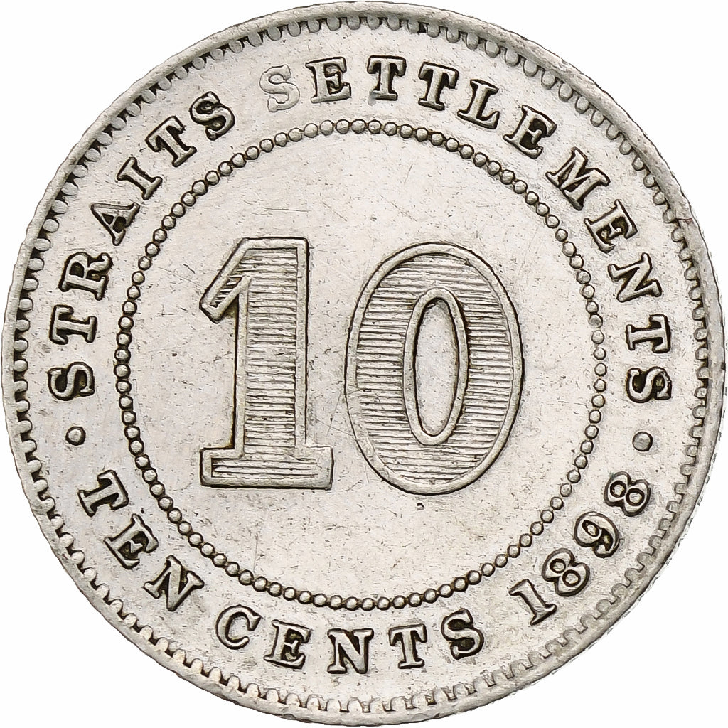 Territoire britannique de l'océan Indien, Victoria, 10 Cents, 1898, Londres