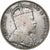 Colonias del Estrecho, Edward VII, 20 Cents, 1910, Bombay, Plata, BC+, KM:22a