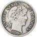 United States, Dime, Barber, 1908, Denver, Silver, VF(30-35), KM:113