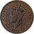 Nowa Fundlandia, George VI, Cent, 1944, Ottawa, Brązowy, AU(50-53), KM:18
