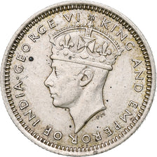 Malaya, George VI, 5 Cents, 1939, London, Silver, EF(40-45), KM:3