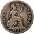 Reino Unido, Victoria, 4 Pence, 1838, London, Plata, BC+, KM:731.1