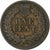 Estados Unidos, Cent, Indian Head, 1889, Philadelphia, Bronce, BC+, KM:90a