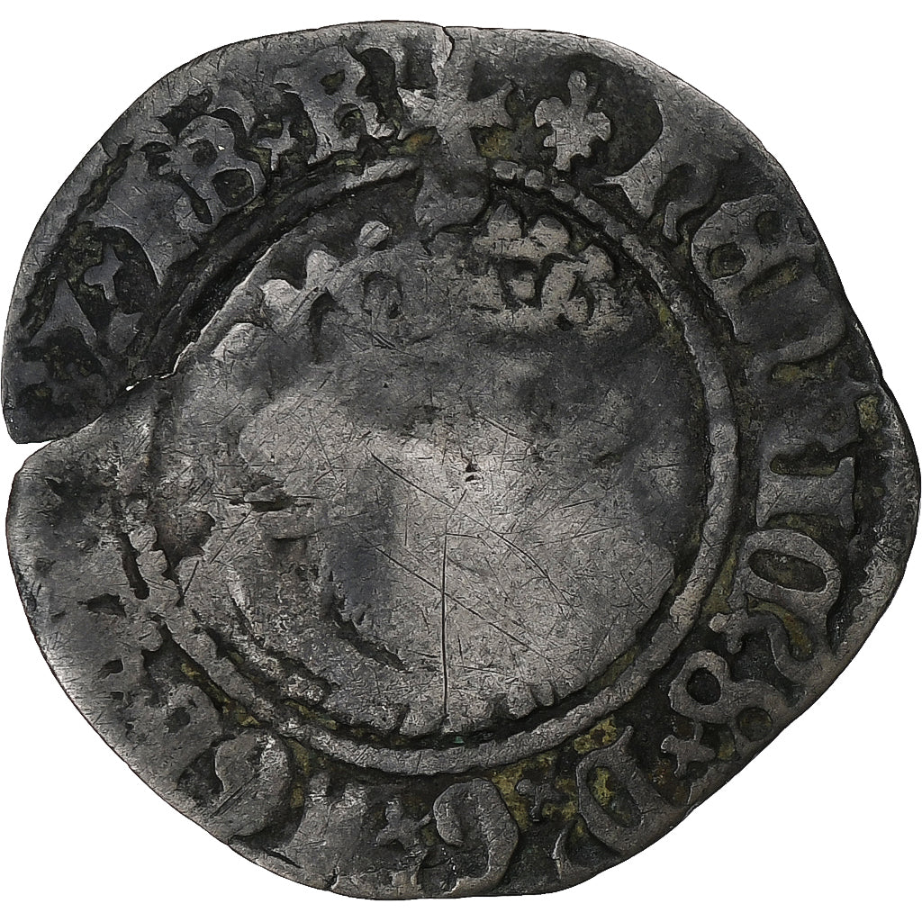 Great Britain, Henry VIII, 1/2 Groat, 1544-1547, Tower mint, Silver, VF(20-25)