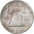 Estados Unidos da América, Half Dollar, Franklin, 1951, Denver, Prata