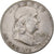 Estados Unidos, Half Dollar, Franklin, 1949, Philadelphia, Plata, MBC, KM:199