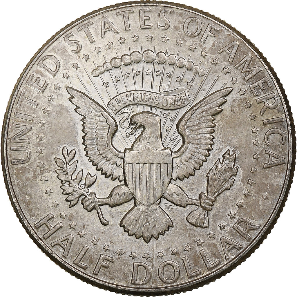 United States, Half Dollar, Kennedy, 1964, Philadelphia, Silver, EF(40-45)