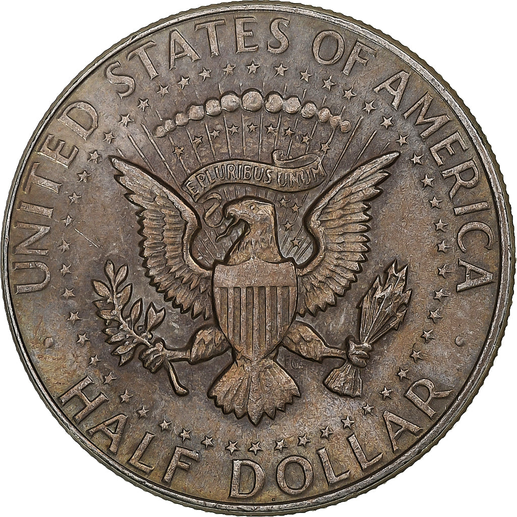 United States, Half Dollar, Kennedy, 1964, Philadelphia, Silver, EF(40-45)